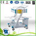 Top quality abs plastic 3 tier push trolley